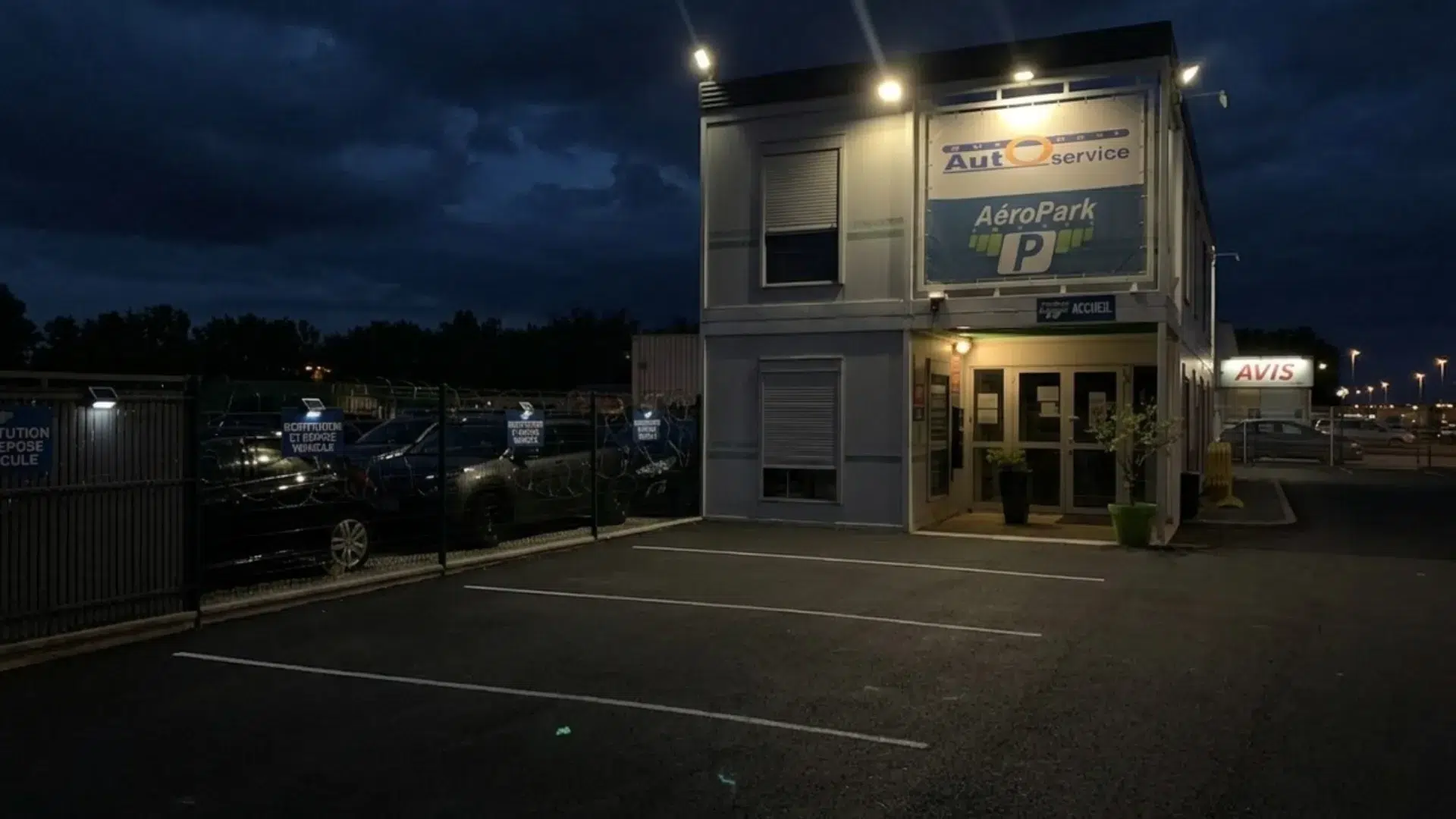 Parking aéroport Nantes – fonctionnement de nuit
